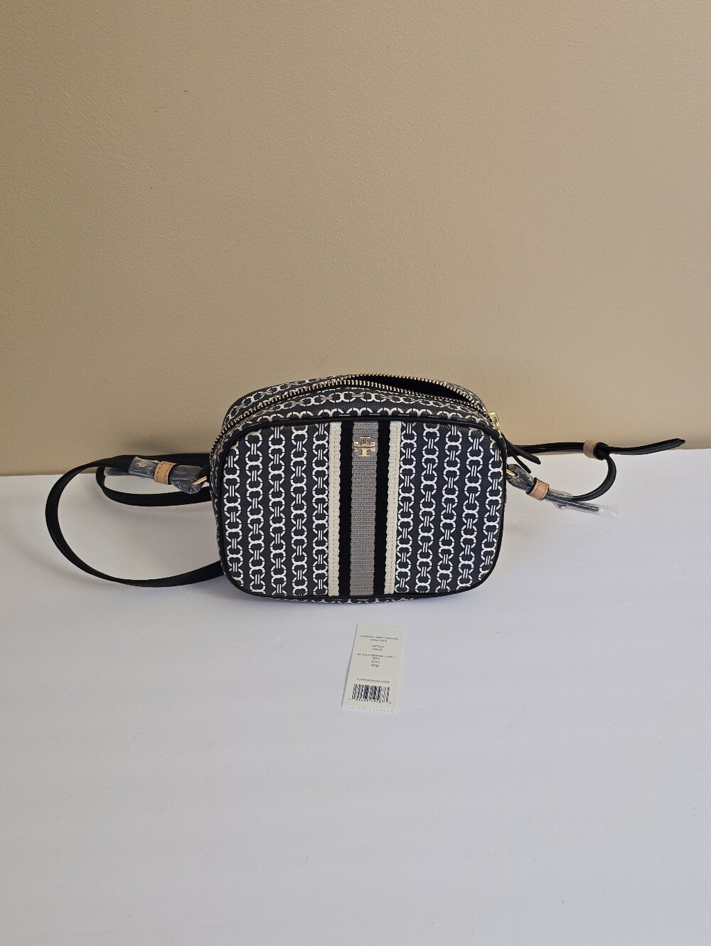 Tory Burch Women's Gemini Link Canvas Mini Bag